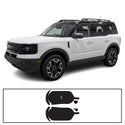 Full Headlight Taillight Precut Smoked PPF Tint Kit Film Overlay Fits Ford Bronco Sport 2021-2025