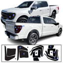Full Headlight Taillight Precut Smoked PPF Tint Kit Film Overlay Fits FORD F-150 F150 2021-2023