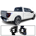 Full Headlight Taillight Precut Smoked PPF Tint Kit Film Overlay Fits FORD F-150 F150 2021-2023