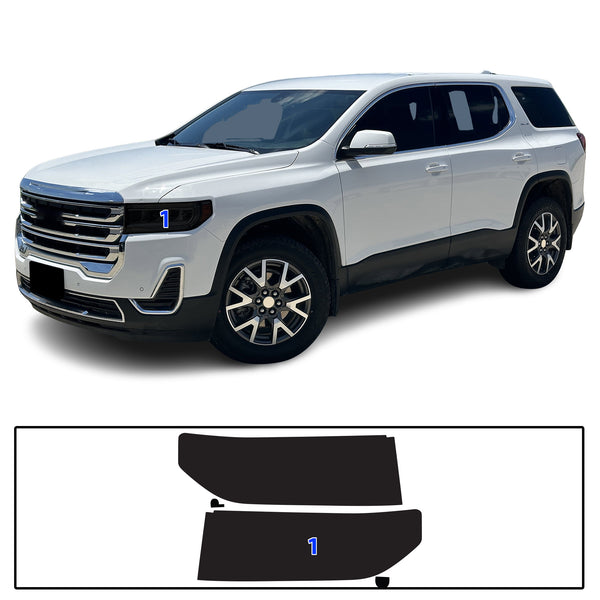 Full Headlight Taillight Precut Smoked PPF Tint Kit Overlay Film Fits GMC Acadia 2020-2023