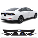 Full Headlight Taillight Precut Smoked PPF Tint Kit Film Overlay Fits Honda Accord Sedan 2023-2025