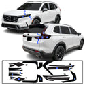 Full Headlight Taillight Precut Smoked PPF Tint Kit Film Overlay Fits Honda CR-V 2023-2025