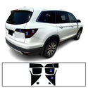 Full Headlight Taillight Precut Smoked PPF Tint Kit Film Overlay Fits Honda Pilot 2016-2022