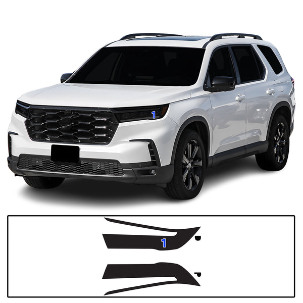 Full Headlight Taillight Precut Smoked PPF Tint Kit Film Overlay Fits Honda Pilot 2023-2025