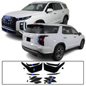 Full Headlight Taillight Precut Smoked PPF Tint Kit Film Overlay Fits Hyundai Palisade 2020-2025