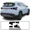 Full Headlight Taillight Precut Smoked PPF Tint Kit Film Overlay Fits Hyundai Santa Fe 2021-2023