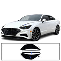 Full Headlight Taillight Precut Smoked PPF Tint Kit Film Overlay Fits Hyundai Sonata 2020-2023