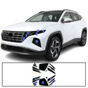 Full Headlight Taillight Precut Smoked PPF Tint Kit Film Overlay Fits Hyundai Tucson 2022-2024