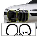 BMW 7 Series 2023-2026 Blackout Chrome Delete Kit – Precut Gloss Black Vinyl Overlays