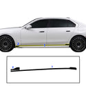 BMW 7 Series 2023-2026 Blackout Chrome Delete Kit – Precut Gloss Black Vinyl Overlays