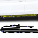 BMW X4 2019-2025 Blackout Chrome Delete Kit – Precut Gloss Black Vinyl Overlays