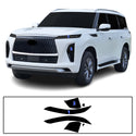 Fits Infiniti QX80 2025-2027 Full Headlight Taillight Precut Smoked PPF Tint Kit Film Overlay