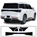 Fits Infiniti QX80 2025-2027 Full Headlight Taillight Precut Smoked PPF Tint Kit Film Overlay