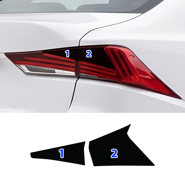 Fits Lexus IS 2017-2020 Full Headlight Taillight Precut Smoked PPF Tint Kit Film Overlay