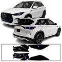 Full Headlight Taillight Precut Smoked PPF Tint Kit Film Overlay Fits Infiniti QX50 2019-2025