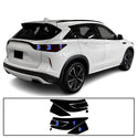 Full Headlight Taillight Precut Smoked PPF Tint Kit Film Overlay Fits Infiniti QX50 2019-2025
