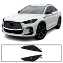 Full Headlight Taillight Precut Smoked PPF Tint Kit Film Overlay Fits Infiniti QX55 2022-2024