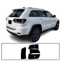 Tinted Taillight Third Brake Rear Bumper Reflector Light Overlay Tint Film Fits Jeep Grand Cherokee 2014-2021