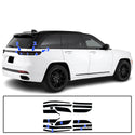Headlight Taillight Precut Smoked PPF Tint Kit Film Overlay Fits Jeep Grand Cherokee 2022-2025