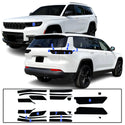 Headlight Taillight Precut Smoked PPF Tint Kit Film Overlay Fits Jeep Grand Cherokee L 2021-2025