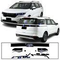 Full Headlight Taillight Precut Smoked PPF Tint Kit Film Overlay Fits Kia Carnival 2022-2024