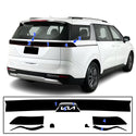 Full Headlight Taillight Precut Smoked PPF Tint Kit Film Overlay Fits Kia Carnival 2022-2024
