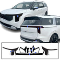 Fits Kia Carnival 2025-2026 Full Headlight Taillight Precut Smoked PPF Tint Kit Film Overlay