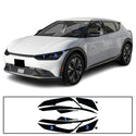 Full Headlight Taillight Precut Smoked PPF Tint Kit Film Overlay Fits Kia EV6 2021-2024