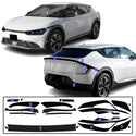 Full Headlight Taillight Precut Smoked PPF Tint Kit Film Overlay Fits Kia EV6 2021-2024
