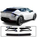 Full Headlight Taillight Precut Smoked PPF Tint Kit Film Overlay Fits Kia EV6 2021-2024