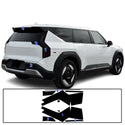 Fits Kia Ev9 2024-2026 Full Headlight Taillight Precut Smoked PPF Tint Kit Film Overlay