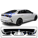 Headlight Taillight Precut Smoked PPF Tint Kit Film Overlay Fits Kia K5 2021-2024