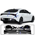 Fits KIA K5 2025-2026 Full Headlight Taillight Precut Smoked PPF Tint Kit Film Overlay