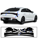 Fits KIA K5 2025-2026 Full Headlight Taillight Precut Smoked PPF Tint Kit Film Overlay