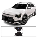 Full Headlight Taillight Precut Smoked PPF Tint Kit Film Overlay Fits Kia Niro 2023-2025