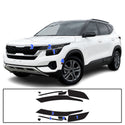 Full Headlight Taillight Precut Smoked PPF Tint Kit Film Overlay Fits Kia Seltos 2021-2023
