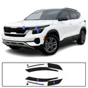 Full Headlight Taillight Precut Smoked PPF Tint Kit Film Overlay Fits Kia Seltos 2021-2023