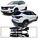 Full Headlight Taillight Precut Smoked PPF Tint Kit Film Overlay Fits Kia Seltos 2021-2023