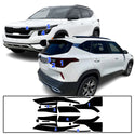Full Headlight Taillight Precut Smoked PPF Tint Kit Film Overlay Fits Kia Seltos 2021-2023