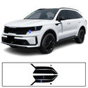 Full Headlight Taillight Precut Smoked PPF Tint Kit Film Overlay Fits Kia Sorento 2021-2023