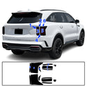 Full Headlight Taillight Precut Smoked PPF Tint Kit Film Overlay Fits Kia Sorento 2021-2023