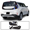Full Headlight Taillight Precut Smoked PPF Tint Kit Film Overlay Fits Kia Soul 2023-2025