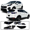 Full Headlight Taillight Precut Smoked PPF Tint Kit Film Overlay Fits Kia Sportage 2017-2022
