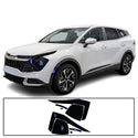 KIA Sportage 2023–2025 Dark Smoke Headlight & Taillight Tint Kit – Precut Vinyl Lens Overlays