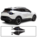 KIA Sportage 2023–2025 Dark Smoke Headlight & Taillight Tint Kit – Precut Vinyl Lens Overlays