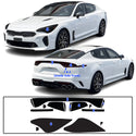 Headlight Taillight Precut Smoked PPF Tint Kit Film Overlay Fits Kia Stinger 2018-2024