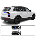 Full Headlight Taillight Precut Smoked PPF Tint Kit Film Overlay Fits Kia Telluride 2020-2025