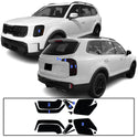 Full Headlight Taillight Precut Smoked PPF Tint Kit Film Overlay Fits Kia Telluride 2020-2025