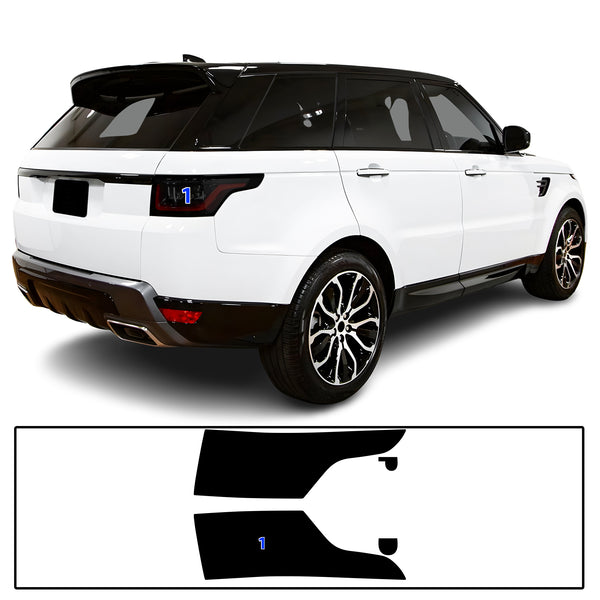 Full Headlight Taillight Precut Smoked PPF Tint Kit Film Overlay Fits Range Rover Sport 2014-2022