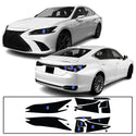 Full Headlight Taillight Precut Smoked PPF Tint Kit Film Overlay Fits Lexus ES 2019-2025